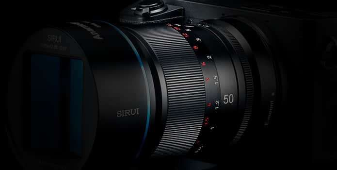 Sirui 50mm f/1.8 1.33x Anamorphic lens for Fuji X Mount Anamorphic Lens | Sirui Australia | 4