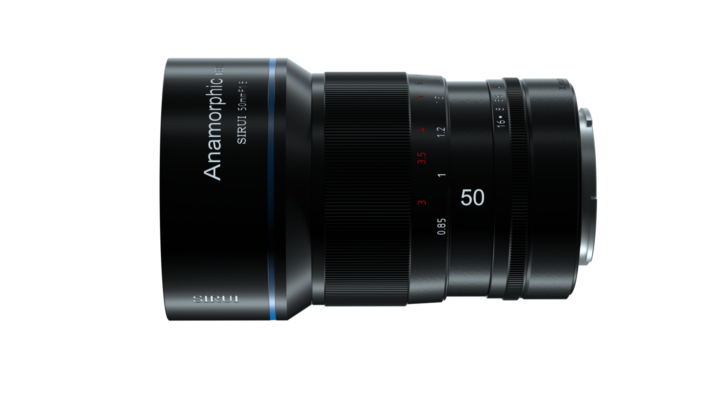 Sirui 50mm f/1.8 1.33x Anamorphic lens for Canon RF mount Anamorphic Lens | Sirui Australia | 11