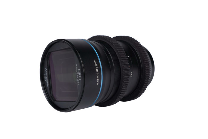 Sirui 35mm f/1.8 1.33x Anamorphic lens for M4/3 Anamorphic Lens | Sirui Australia | 17