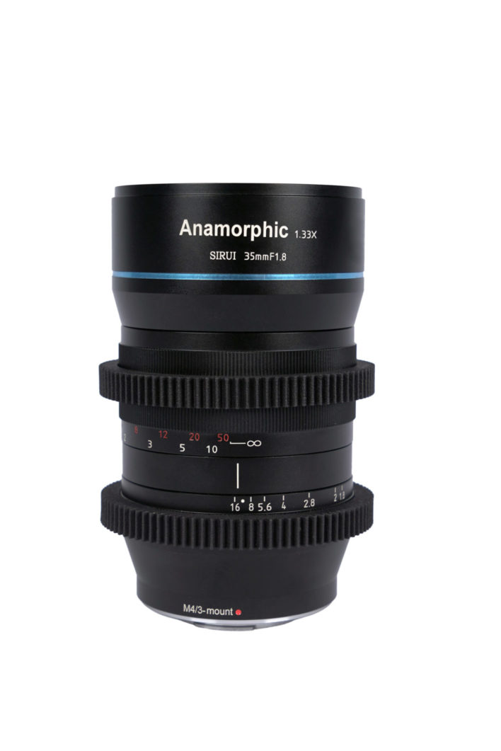 Sirui 35mm f/1.8 1.33x Anamorphic lens for M4/3 Anamorphic Lens | Sirui Australia | 21
