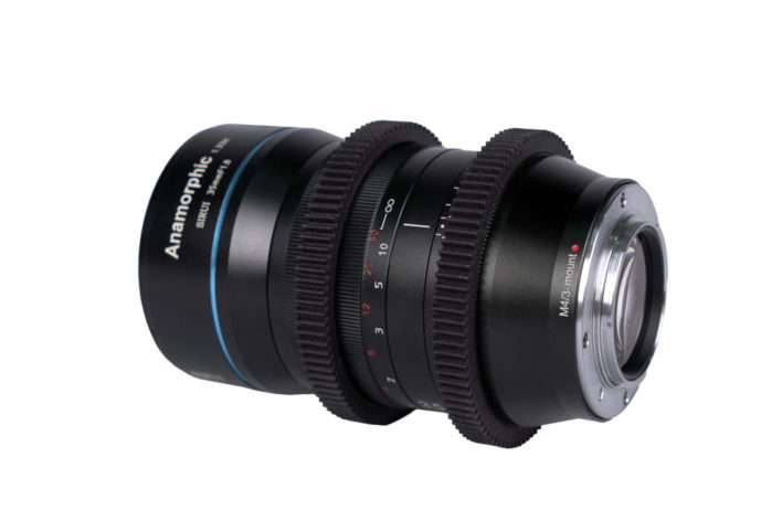 Sirui 35mm f/1.8 1.33x Anamorphic lens for M4/3 Anamorphic Lens | Sirui Australia | 22
