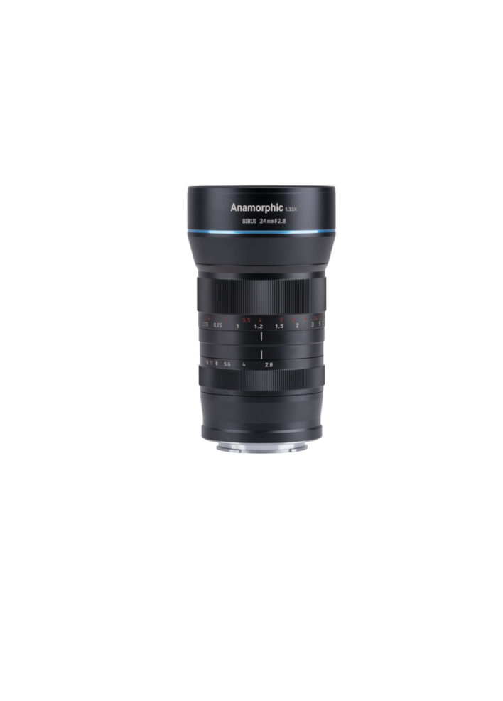 Sirui 24mm f/2.8 1.33x Anamorphic lens for Nikon Z Mount Anamorphic Lens | Sirui Australia | 9