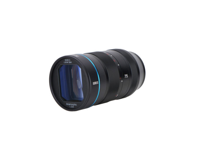 Sirui 75mm f/1.8 1.33x Anamorphic lens for Canon EF-M mount Anamorphic Lens | Sirui Australia | 4