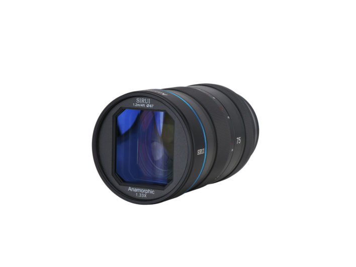 Sirui 75mm f/1.8 1.33x Anamorphic lens for Sony E Mount (APS-C) Anamorphic Lens | Sirui Australia | 3