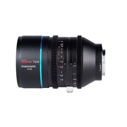 Sirui 50mm T2.9 1.6x Anamorphic lens for Sony E Mount (Full Frame) Anamorphic Lens | Sirui Australia |