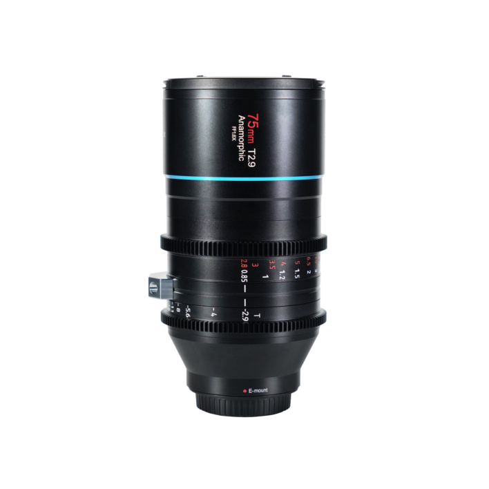 Sirui 75mm T2.9 1.6x Anamorphic lens for Sony E Mount (Full Frame) – EX DEMO EX DEMO | Sirui Australia |