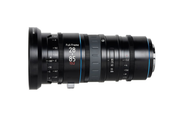 Sirui 28-85mm T3.2 Full-frame Cine Zoom (EF mount) Cinema Lens | Sirui Australia | 2