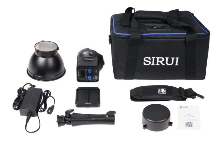 Sirui C60B Bi-Colour LED Monolight + Heavy Duty Lightstand with Soft Box Fill Lights | Sirui Australia | 6