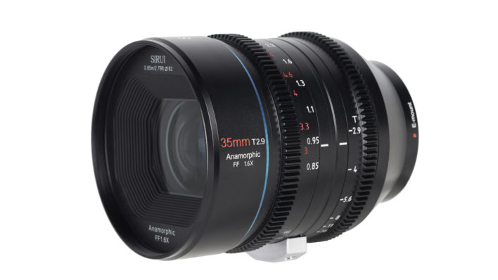 Sirui 35mm T2.9 1.6x Anamorphic lens for Nikon Z Mount Anamorphic Lens | Sirui Australia | 2