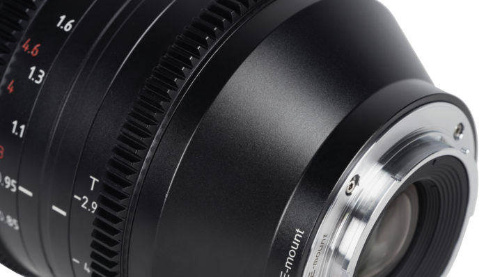 Sirui T2.9 1.6x Anamorphic Lens Kit for Sony E (Full Frame) + 1.25x Anamorphic Adapter Anamorphic Lens | Sirui Australia | 4