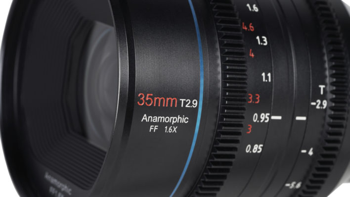 Sirui T2.9 1.6x Anamorphic Lens Kit for Sony E (Full Frame) + 1.25x Anamorphic Adapter Anamorphic Lens | Sirui Australia | 5