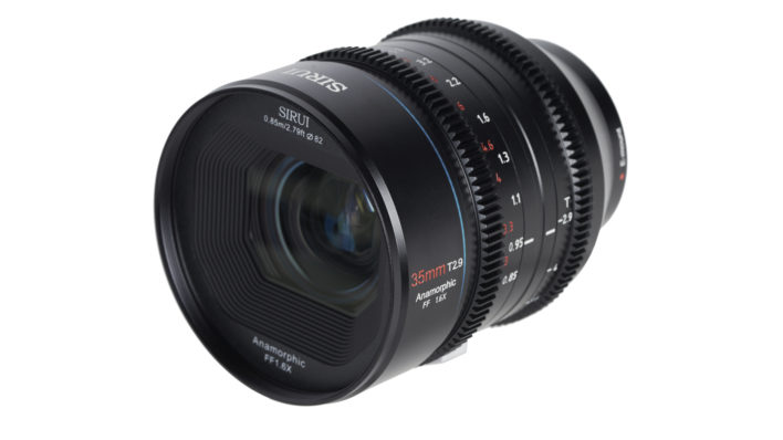 Sirui T2.9 1.6x Anamorphic Lens Kit for Canon RF + 1.25x Anamorphic Adapter Anamorphic Lens | Sirui Australia | 7