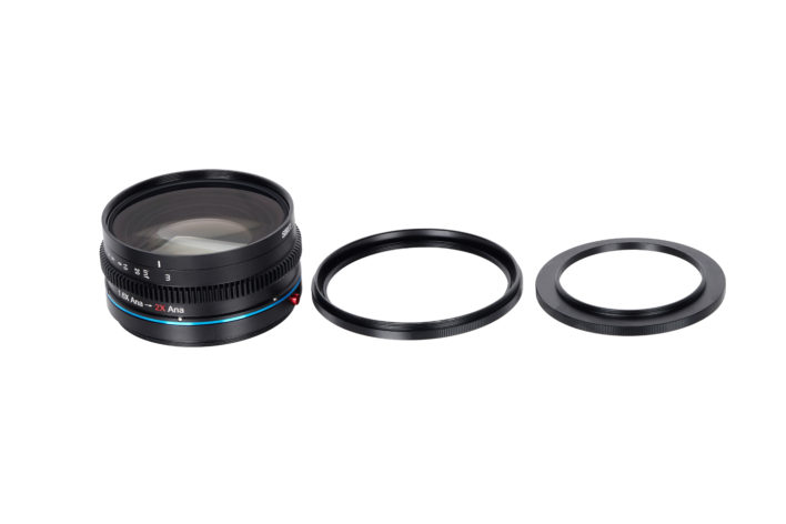 Sirui T2.9 1.6x Anamorphic Lens Kit for Canon RF + 1.25x Anamorphic Adapter Anamorphic Lens | Sirui Australia | 33