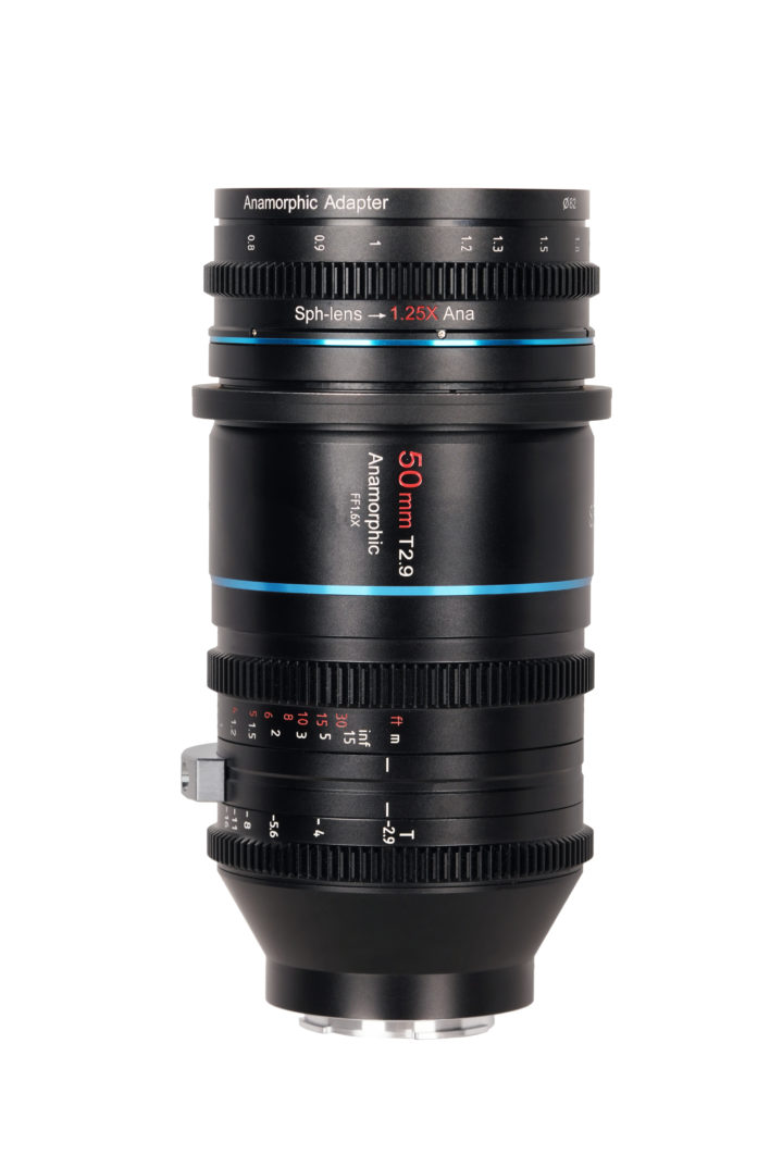 Sirui T2.9 1.6x Anamorphic Lens Kit for Sony E (Full Frame) + 1.25x Anamorphic Adapter Anamorphic Lens | Sirui Australia | 31