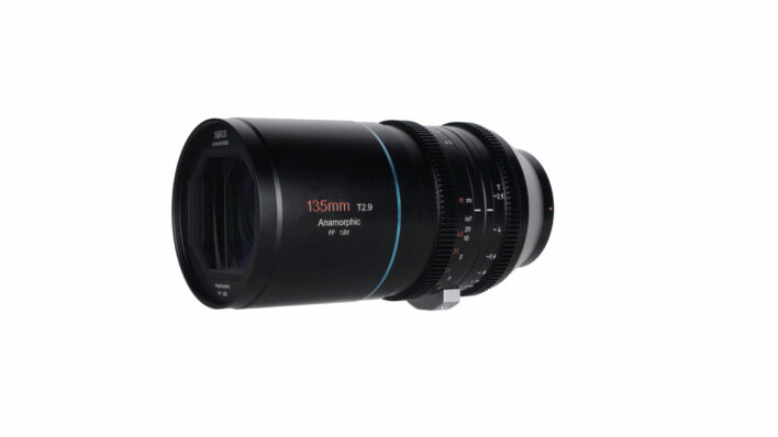 Sirui 135mm T2.9 1.8x Anamorphic lens for L Mount (Leica/ Panasonic/Sigma) Anamorphic Lens | Sirui Australia | 2