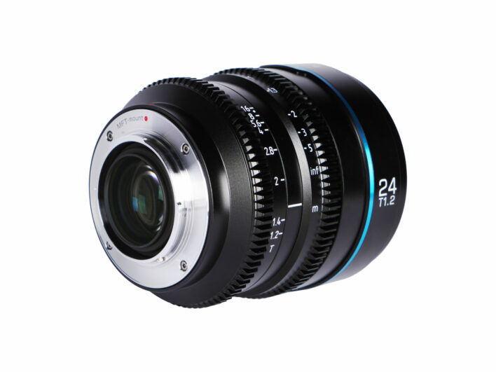 Sirui Nightwalker 24mm T1.2 S35 Cine Lens for Sony E Mount – Gun Metal Gray APSC/S35/MFT | Sirui Australia | 5