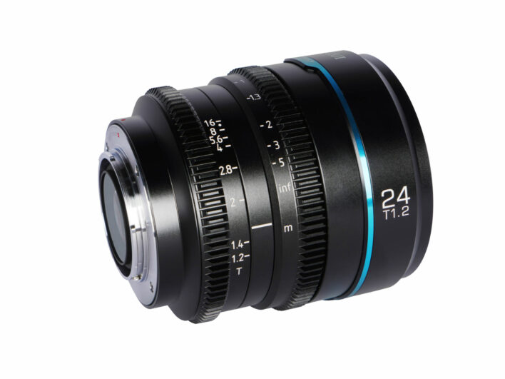 Sirui Nightwalker 24mm T1.2 S35 Cine Lens for Canon RF Mount – Black APSC/S35/MFT | Sirui Australia | 6