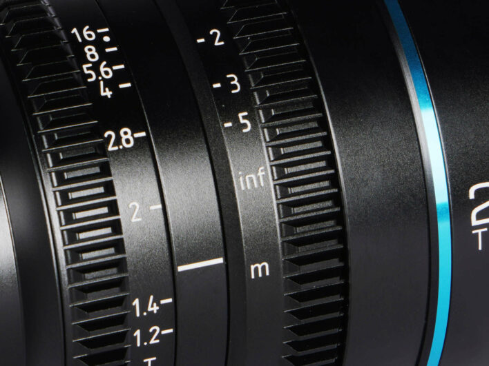 Sirui Nightwalker 24mm T1.2 S35 Cine Lens for M4/3 Mount – Gun Metal Gray APSC/S35/MFT | Sirui Australia | 8