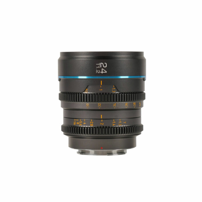 Sirui Nightwalker 24mm T1.2 S35 Cine Lens for Sony E Mount – Gun Metal Gray APSC/S35/MFT | Sirui Australia |