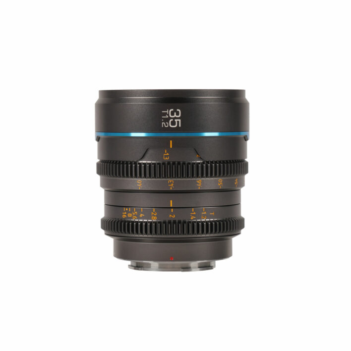 Sirui Nightwalker 35mm T1.2 S35 Cine Lens for Fuji X Mount – Gun Metal Gray APSC/S35/MFT | Sirui Australia |