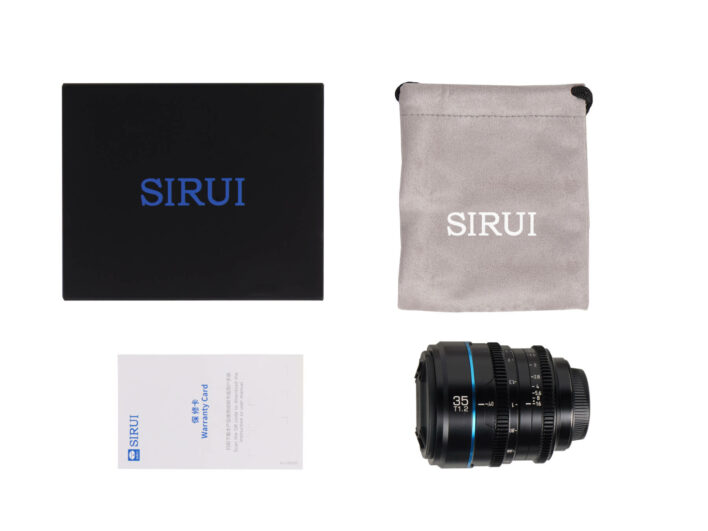 Sirui Nightwalker 35mm T1.2 S35 Cine Lens for M4/3 Mount – Gun Metal Gray APSC/S35/MFT | Sirui Australia | 8