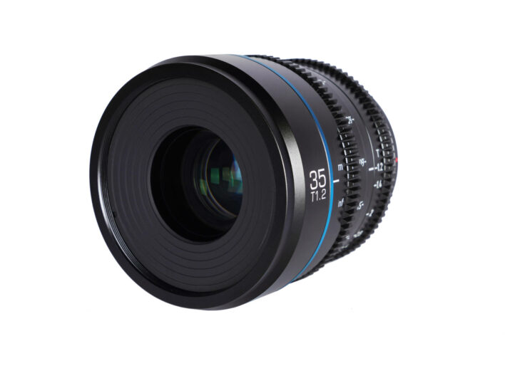Sirui Nightwalker 35mm T1.2 S35 Cine Lens for M4/3 Mount – Black APSC/S35/MFT | Sirui Australia | 2