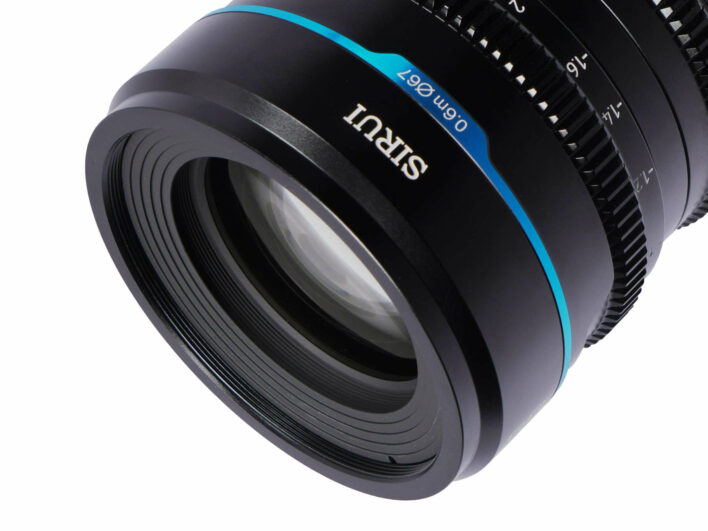 Sirui Nightwalker 55mm T1.2 S35 Cine Lens for Fuji X Mount – Gun Metal Gray APSC/S35/MFT | Sirui Australia | 5