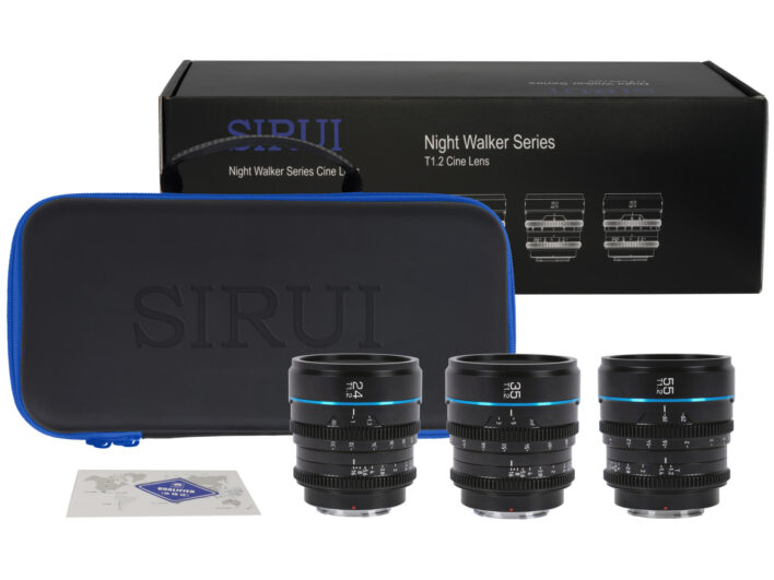 Sirui Nightwalker T1.2 S35 Cine Lens Set for Fuji X Mount – Black APSC/S35/MFT | Sirui Australia | 5