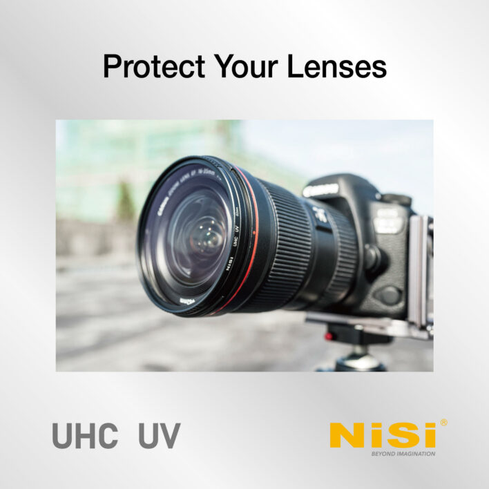 NiSi 58mm UHC UV Protection Filter with 18 Multi-Layer Coatings UHD | Ultra Hard Coating | Nano Coating | Scratch Resistant Ultra-Slim UV Filter | Sirui Australia | 8