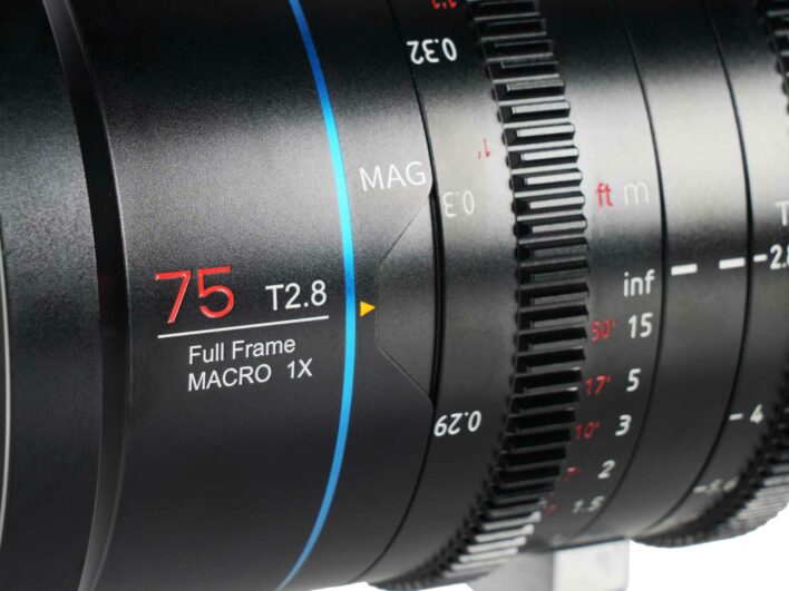 Sirui 75mm T2.8 Full-frame Macro Cine Lens (PL Mount) Cinema Lens | Sirui Australia | 4
