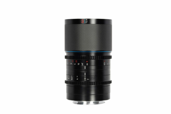 Sirui 50mm T2.9 1.6x Carbon Fiber Anamorphic lens for Fujifilm X Mount (Blue Flare) Anamorphic Lens | Sirui Australia | 3