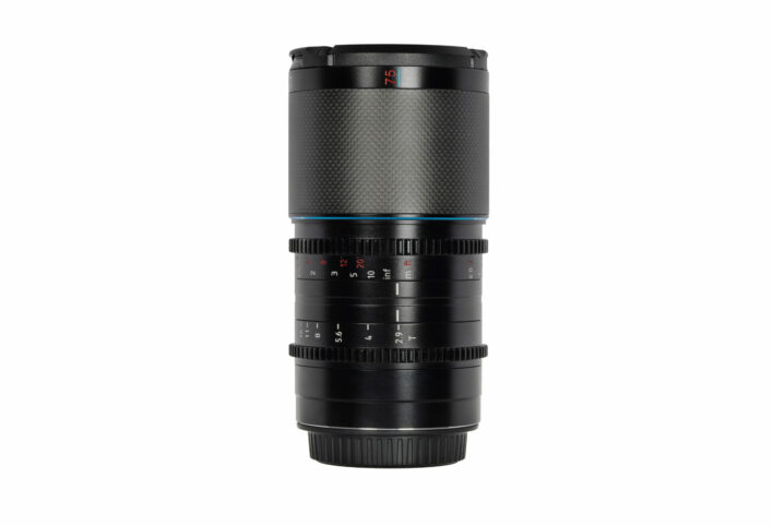 Sirui 75mm T2.9 1.6x Carbon Fiber Anamorphic lens for Fujifilm X Mount (Blue Flare) Anamorphic Lens | Sirui Australia | 6