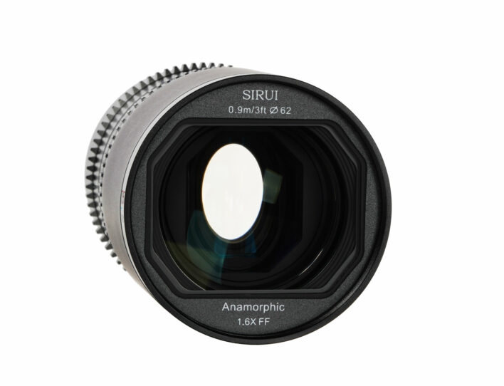 Sirui 75mm T2.9 1.6x Carbon Fiber Anamorphic lens for Sony E Mount (Blue Flare) Anamorphic Lens | Sirui Australia | 2