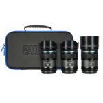 SIRUI Sniper f1.2 APSC Auto-Focus Lens Set for Sony E mount – Black/Carbon Sniper Autofocus Lenses | Sirui Australia | 2