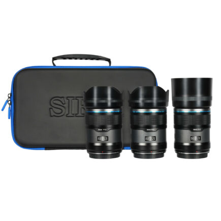 SIRUI Sniper f1.2 APSC Auto-Focus Lens Set for Fujifilm X mount – Black/Carbon Sniper Autofocus Lenses | Sirui Australia |