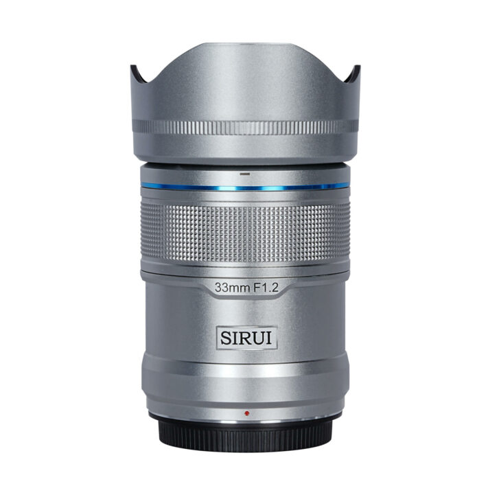 SIRUI Sniper 33mm f1.2 APSC Auto-Focus Lens for Nikon Z mount – Silver Sniper Autofocus Lenses | Sirui Australia |