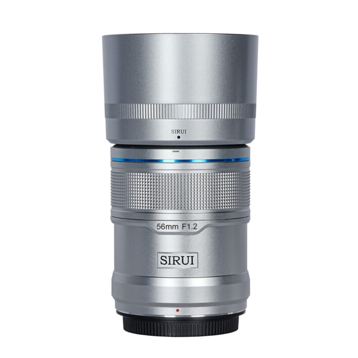 SIRUI Sniper 56mm f1.2 APSC Auto-Focus Lens for Sony E mount – Silver Sniper Autofocus Lenses | Sirui Australia |