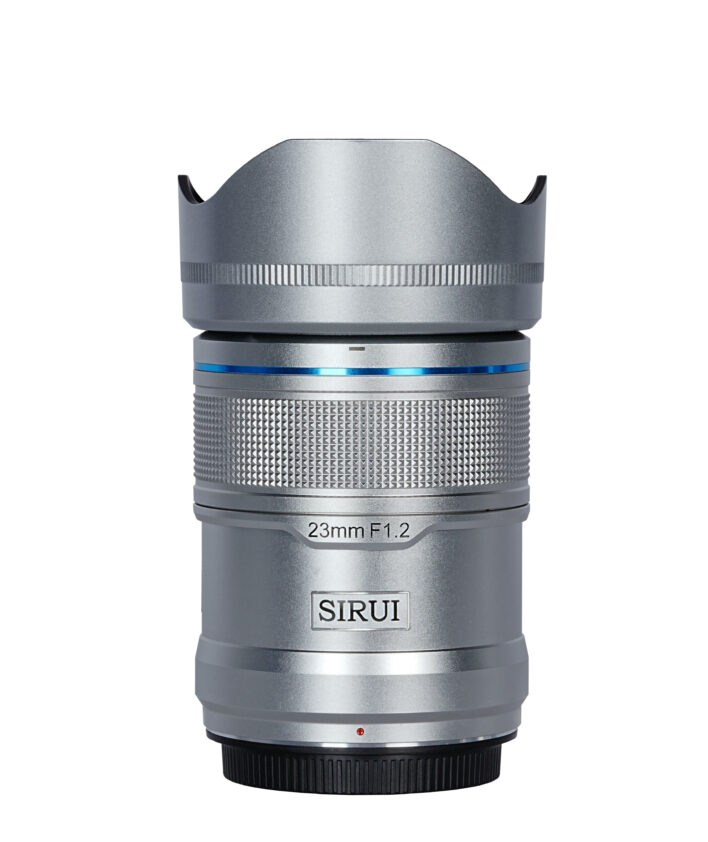SIRUI Sniper 23mm f1.2 APSC Auto-Focus Lens for Sony E mount – Silver Sniper Autofocus Lenses | Sirui Australia | 3