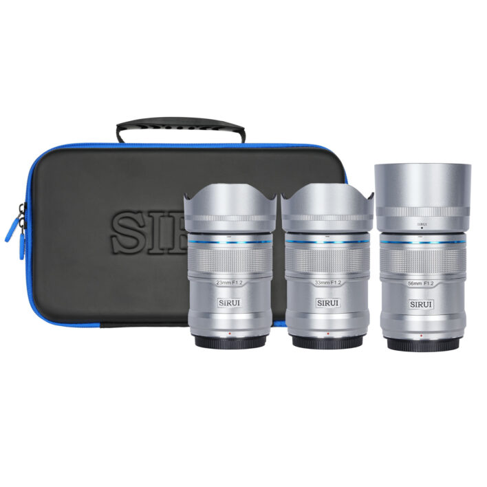 SIRUI Sniper f1.2 APSC Auto-Focus Lens Set for Nikon Z mount – Silver Sniper Autofocus Lenses | Sirui Australia |