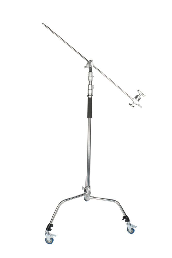 Sirui C-STAND-02 with Grip Head, Extension Arm, Sandbag, Clamps and Wheeled Base Fill Lights | Sirui Australia | 4