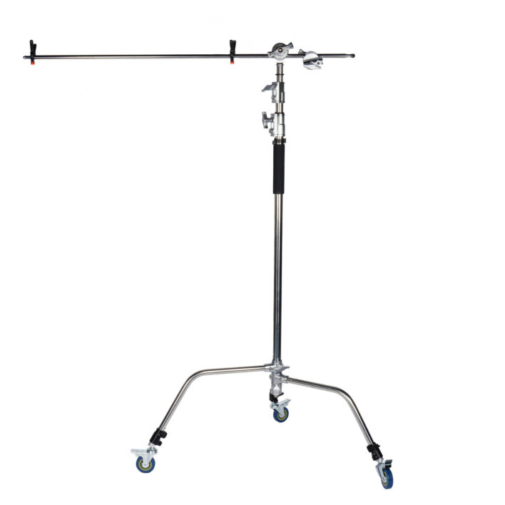 Sirui C-STAND-02 with Grip Head, Extension Arm, Sandbag, Clamps and Wheeled Base Fill Lights | Sirui Australia | 2