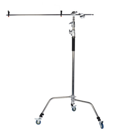 Sirui C-STAND-02 with Grip Head, Extension Arm, Sandbag, Clamps and Wheeled Base Fill Lights | Sirui Australia |