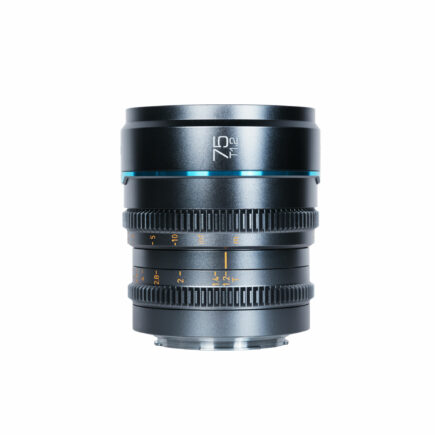 Sirui Nightwalker 75mm T1.2 S35 Cine Lens for Canon RF Mount – Gun Metal Gray APSC/S35/MFT | Sirui Australia |