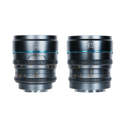 Sirui Nightwalker 16mm & 75mm T1.2 S35 Cine 2-Lens Set for Sony E Mount – Gun Metal Gray APSC/S35/MFT | Sirui Australia |